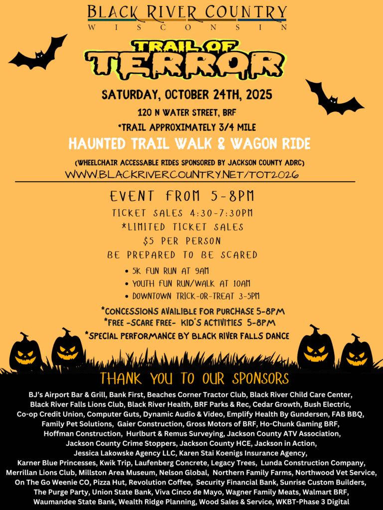 2026 Trail of Terror Poster 3 - Black River Area Chamber of Commerce