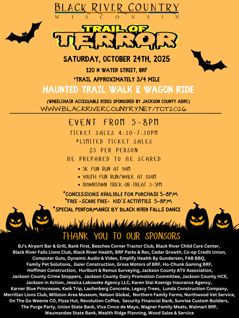 2026 Trail of Terror Poster - Black River Area Chamber of Commerce