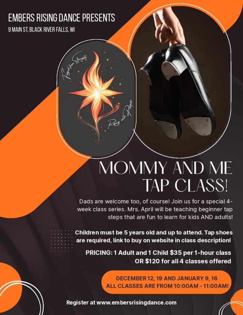 April Tap Dance Series Flyer pdf - Black River Area Chamber of Commerce