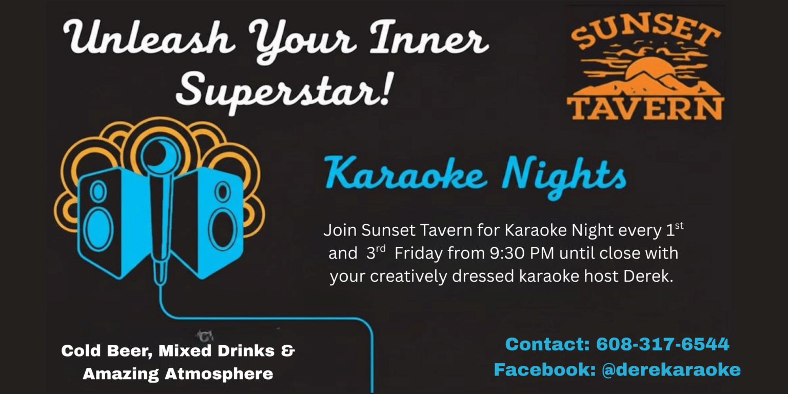 Join-Sunset-Tavern-for-Karaoke-Nights-every-1st-3rd-and-5th-Friday-from-930-PM-until-close-with-your-creatively-dressed-karaoke-host-Derek-1-1536x768 image