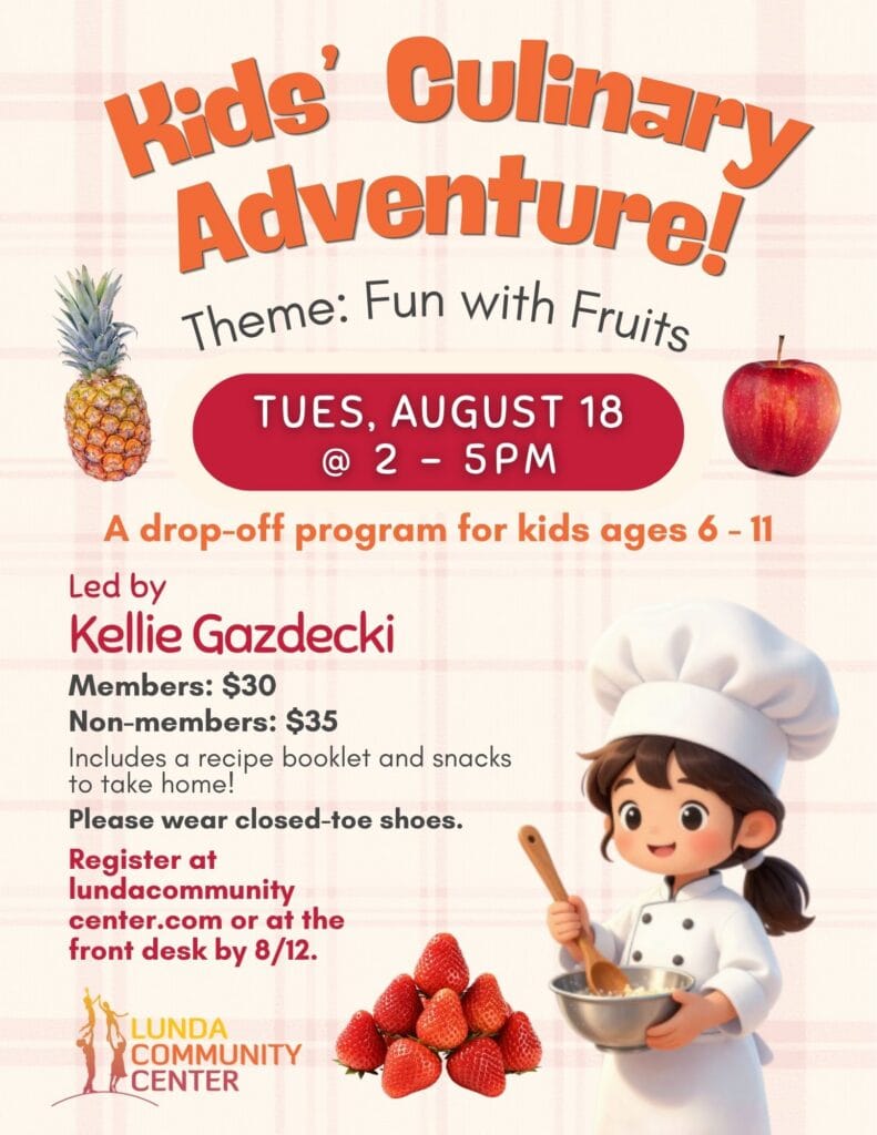 Kids Culinary Adventure fruit - Black River Area Chamber of Commerce