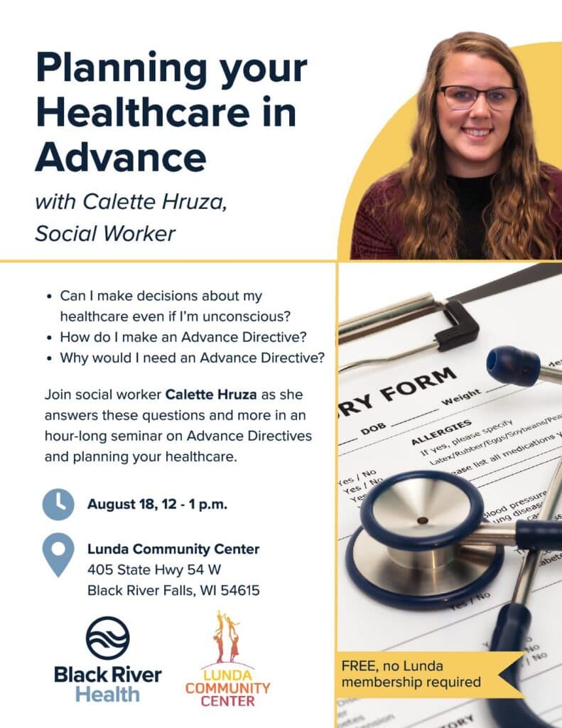 LundaEduEvents Calette AdvanceDirectives 01 pdf - Black River Area Chamber of Commerce