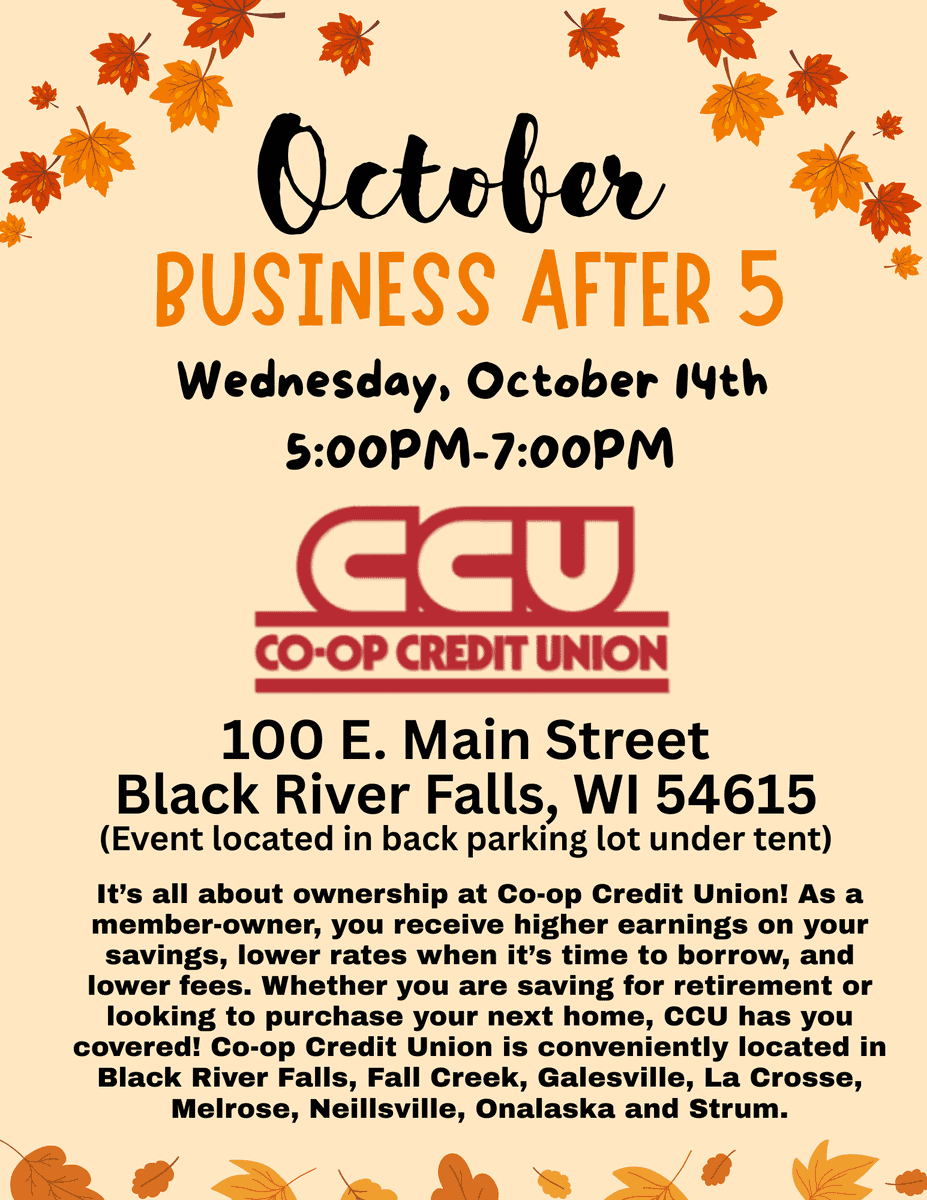 October BA5 1 - Black River Area Chamber of Commerce