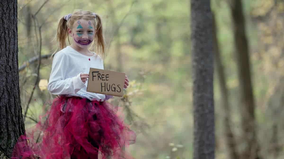 Kid-friendly Trail of Terror activity area